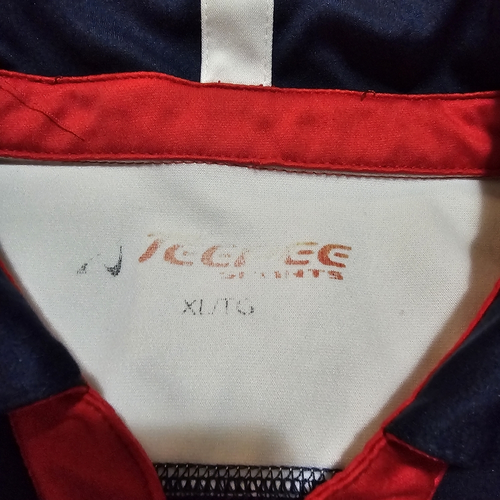 Canada Navy Short Sleeve Rugby Polo with Red & White Accents - Picture 4 of 4